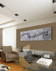 Modern PU dekoratif 3D Duvar panosu için TV / kanepe / merdiven
