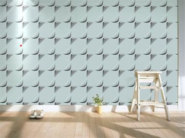 Bitki Elyafı 3D Dekoratif Duvar Panelleri Ev Dekoru Döşeme Neme ve Dayanıklı