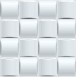 Mutfak / Banyo PVC 3D Duvar Panosu Modern Ev Dekoratif Duvar Lambri 3D Etkisi