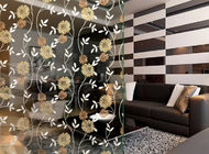 Vitray Dekoratif Cam Panelleri Serigrafi / Hotel Room için Desenli, 5mm kalınlık