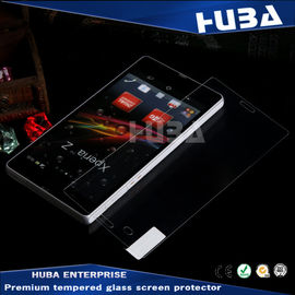 9H Kavisli Sony Ekran Koruyucu Daire Temperli Cam UV Koruma İçin Z3