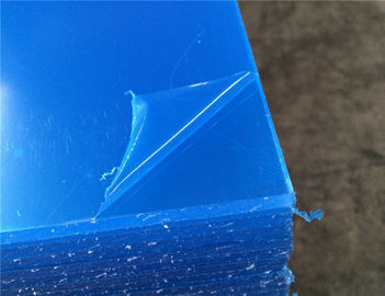 Dekoratif 4mm Buzlu PMMA Akrilik Levha Clear Blue, Özel Boyut