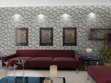 Moda Wall Art 3D Oturma Odası Duvar Kağıdı, Kanepe Arka Plan Modern 3D Duvar Paneli